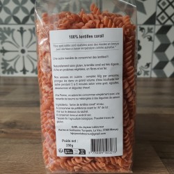 Spécialités 100% Farine Lentilles Corail Bio - 250g