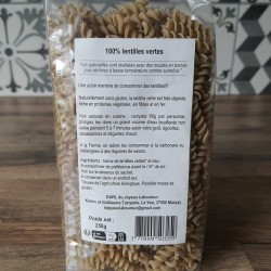 Spécialités 100% Farine Lentilles Vertes Bio - 250g