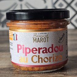 Pot de tartinable Piperadou au chorizo et piment d'Espelette - 100g