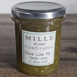 confiture extra, tomates vertes et citrons confits