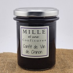 Confit de vin de Chinon artisanal création de Laurent sélectionnée par Le Cadeau Gourmand Touraine.