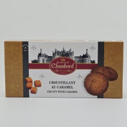 Croustillants caramel au beurre salé Biscuiterie de Chambord - 40g