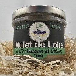 Rillettes artisanales de Mulet et Citron Bio Goûts de Loire.