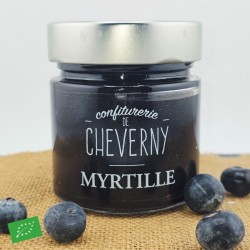 Confiture Artisanale Myrtille Bio de Cheverny - Le Cadeau Gourmand - 280g