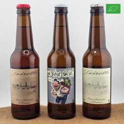 Coffret trio bières bio Touraine