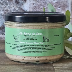 Terrine de poulet citron thym