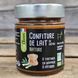 Confiture lait chèvre bio Amaltup