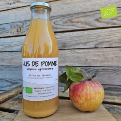 Jus Pomme artisanal bio Touraine