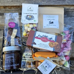 Panier garni confiseries artisanales Touraine