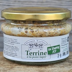 Terrine canard porc poires tapées