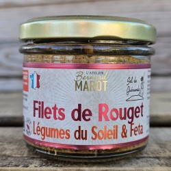 Tartinade Filets de Rouget Légumes