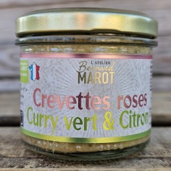 Tartinable Crevettes Curry Vert Citron