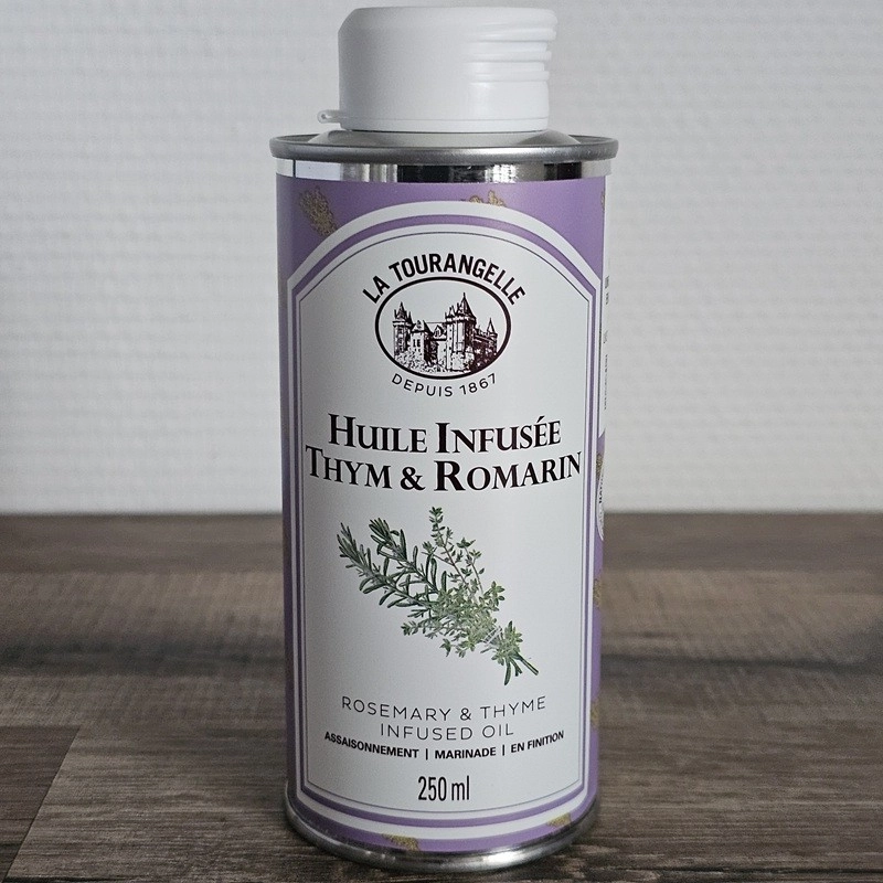 huile infusée thym et romarin, La Tourangelle, Val de Loire