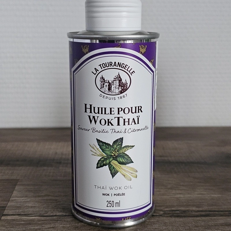 La Tourangelle, voyage en Asie, huile Wok Thai, basilic et citronnelle