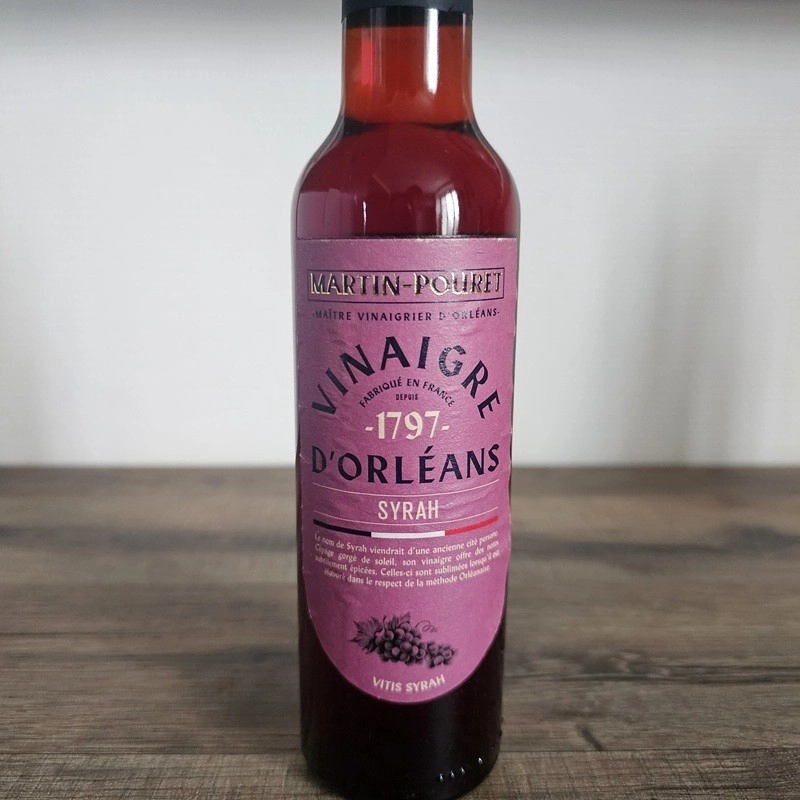 vinaigre de vin Syrah Français, méthode Orléanaise