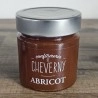 confiture abricot, au sucre de canne, pot de 280g, fabrication artisanale.
