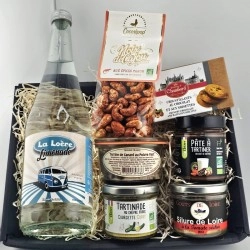 Coffret Terroir de Touraine : limonade, terrine, rillettes et douceurs
