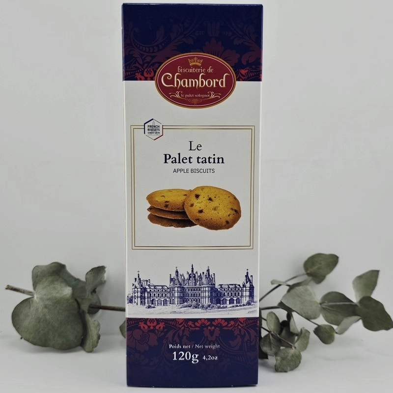 Etui 120g Sablés Tatin Pomme et Caramel Biscuiterie de Chambord
