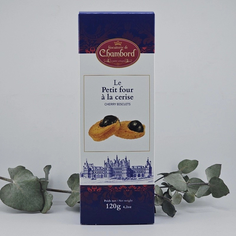 Petits fours moelleux amande et cerise Amarena Chambord - 120g