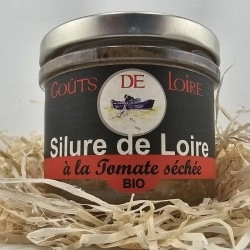 Terrine de silure de Loire à la tomate séchée Bio 90g Goûts de Loire.