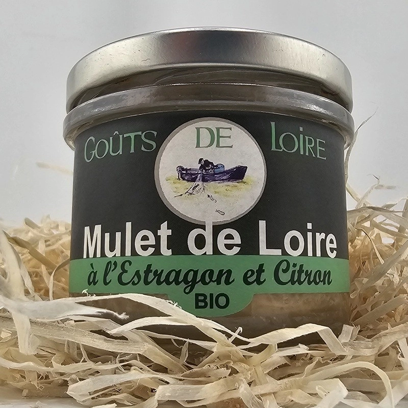 Rillettes artisanales de Mulet et Citron Bio Goûts de Loire.