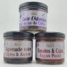 Coffret apéritif Bernard Marot : tapenade, aubergine et tomate cajou