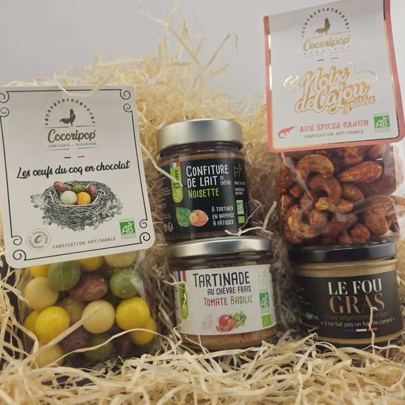 Idée Panier Garni Bio Mixte Salé Sucré: Alliance Gourmande