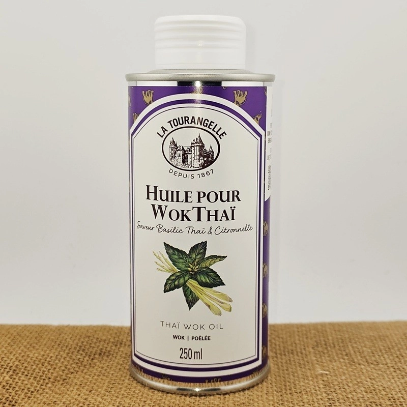 La Tourangelle, voyage en Asie, huile Wok Thai, basilic et citronnelle