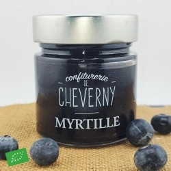 Confiture Artisanale Myrtille Bio de Cheverny - Le Cadeau Gourmand - 280g