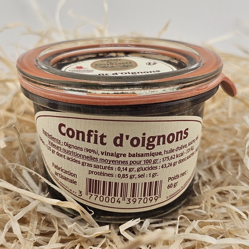 confit d'oignons, fabrication artisanale, Saveurs Gourmandes du Val de Loire