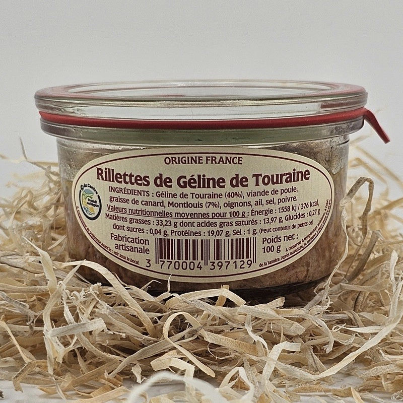 Rillettes de Géline de Touraine