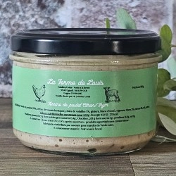 Terrine de poulet citron thym