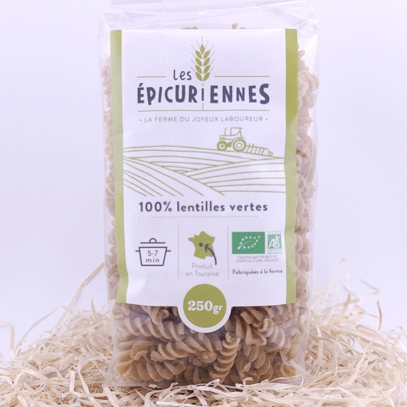 Épicuriennes lentilles vertes bio Touraine