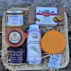 Corbeille cadeau salée sucrée Touraine