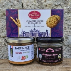 Mini coffret cadeau Touraine rillettes