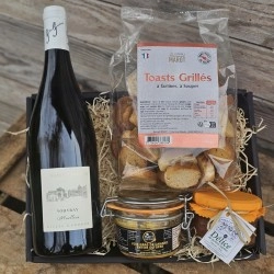Coffret Foie Gras et Vouvray