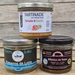 Coffret salé Touraine poisson rillettes