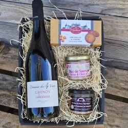 Panier cadeau Chinon escapade Touraine