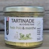 Tartinade petit pois menthe chèvre