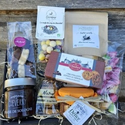 Panier garni confiseries artisanales Touraine
