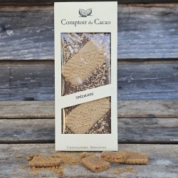 Chocolat au lait artisanal spéculoos