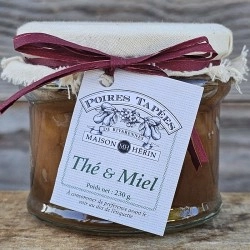 Poires tapées entières thé miel
