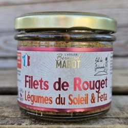 Tartinade Filets de Rouget Légumes