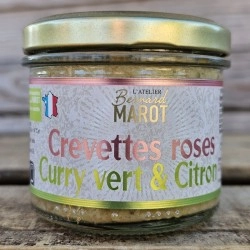 Tartinable Crevettes Curry Vert Citron