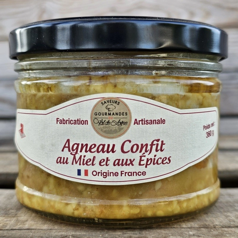 Agneau confit Miel de Touraine