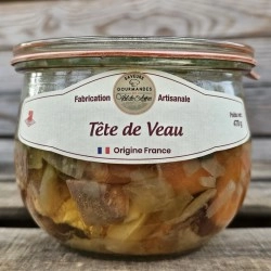 Tête de veau plat cuisiné