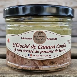Effiloché Canard confit plat cuisiné
