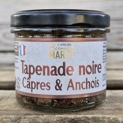 Tapenade noire capres et anchois