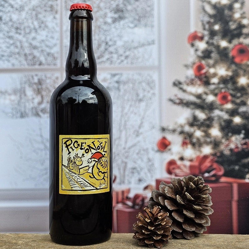 Bière Noël bio Pigeonoël 75cl