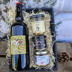 Coffret apéro bière Noël bio